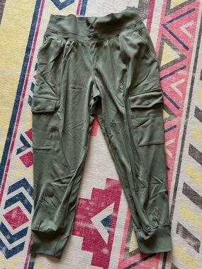 Athleta Olive Green Jogger Pants